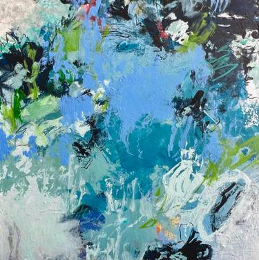 Original Abstract Expressionism Abstract Paintings by Tammy Keller