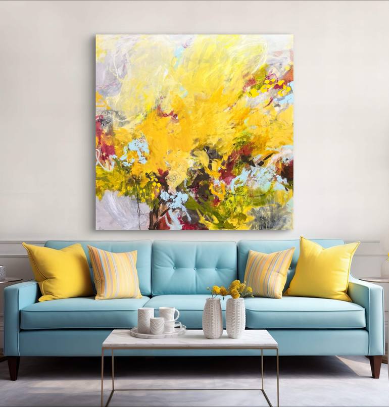 Original Abstract Expressionism Abstract Painting by Tammy Keller