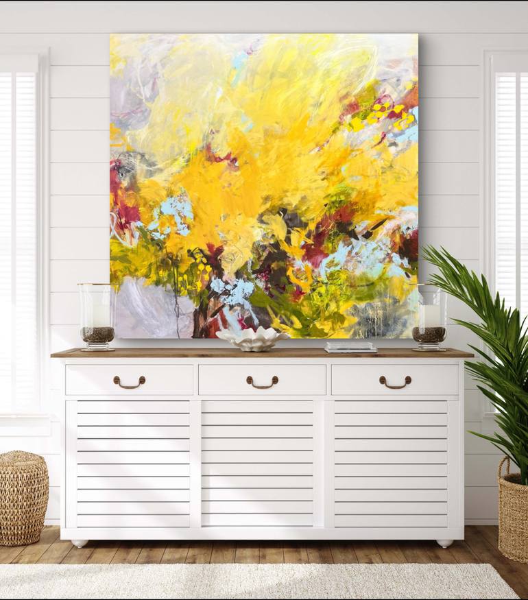 Original Abstract Expressionism Abstract Painting by Tammy Keller