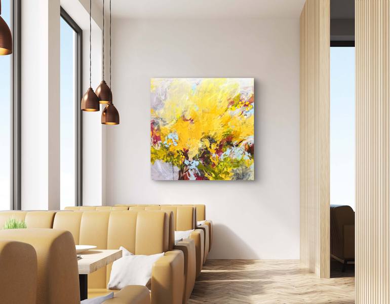 Original Abstract Expressionism Abstract Painting by Tammy Keller