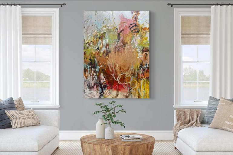 Original Abstract Expressionism Abstract Painting by Tammy Keller