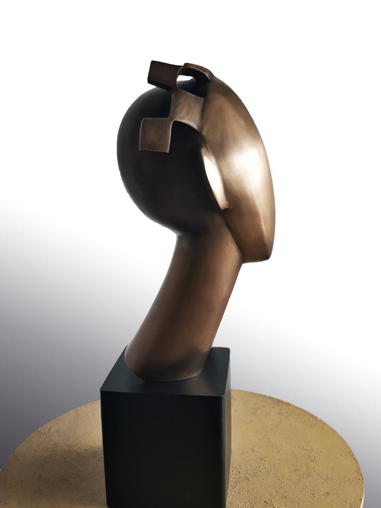Original Cubism Abstract Sculpture by Rumyana Georgieva