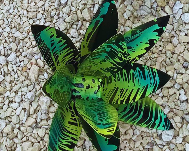 Original Abstract Garden Sculpture by Ramon Figueroa