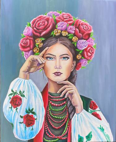 Print of Folk World Culture Paintings by Anna Hadzhyieva