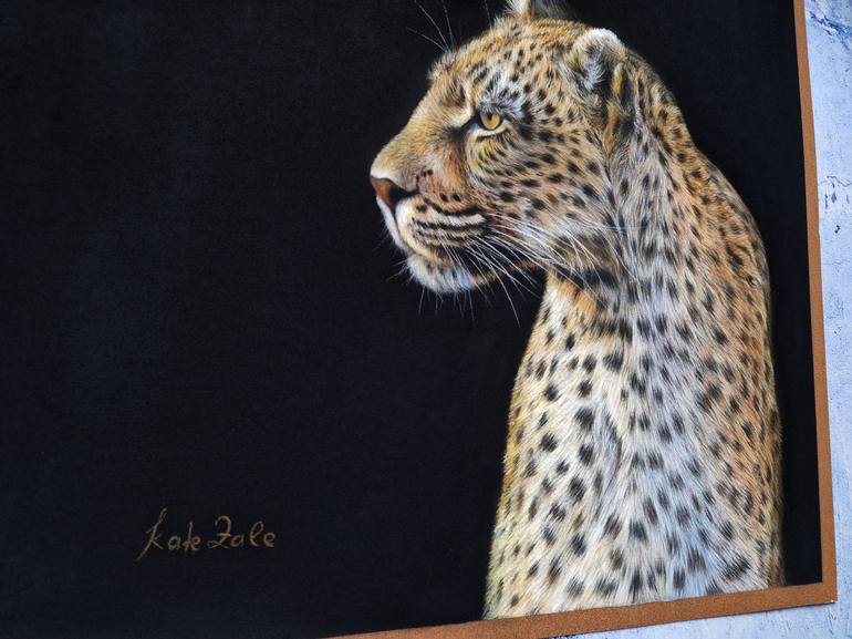 Original Realism Animal Drawing by Kate Zale