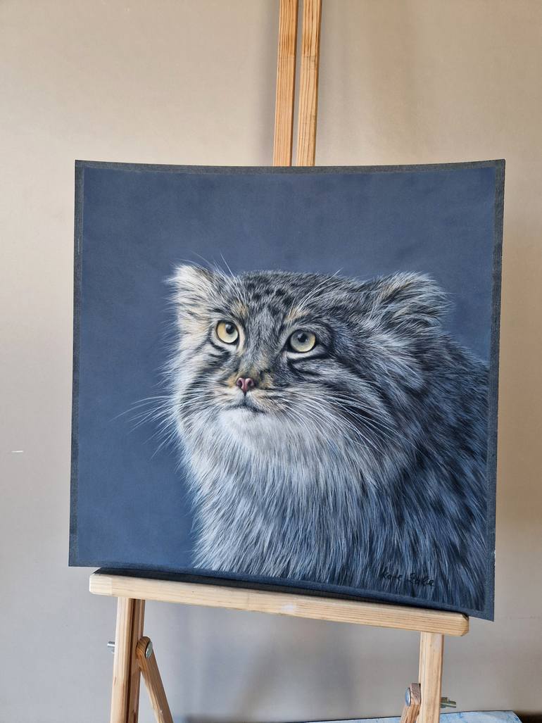 Original Realism Animal Drawing by Kate Zale