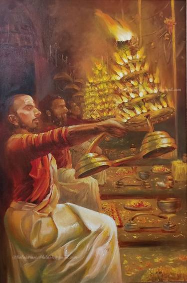 Original Classicism Light Paintings by Kalaiarasi Abhilash