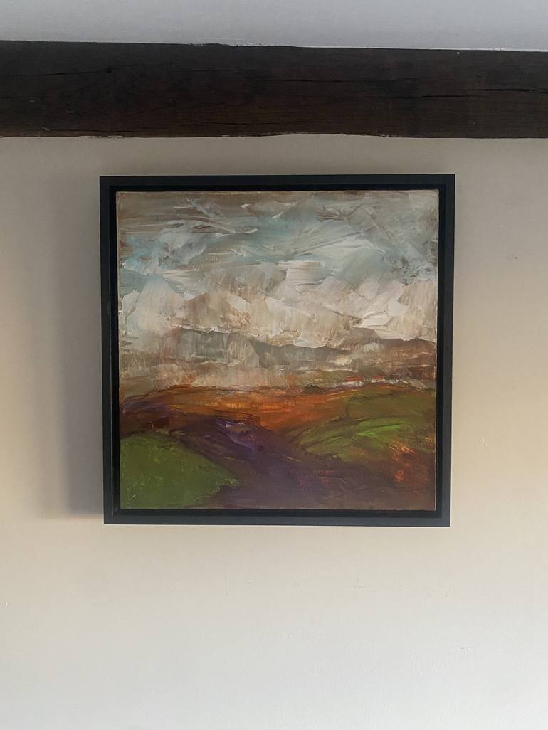 Original Abstract Landscape Painting by Alison McLean