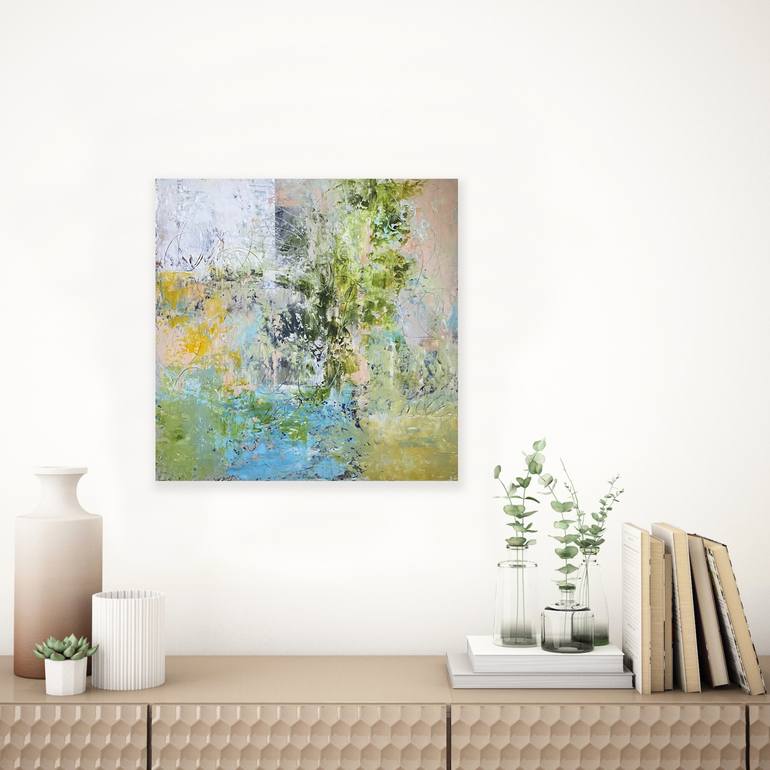 Original Abstract Expressionism Abstract Painting by Alison Mclean