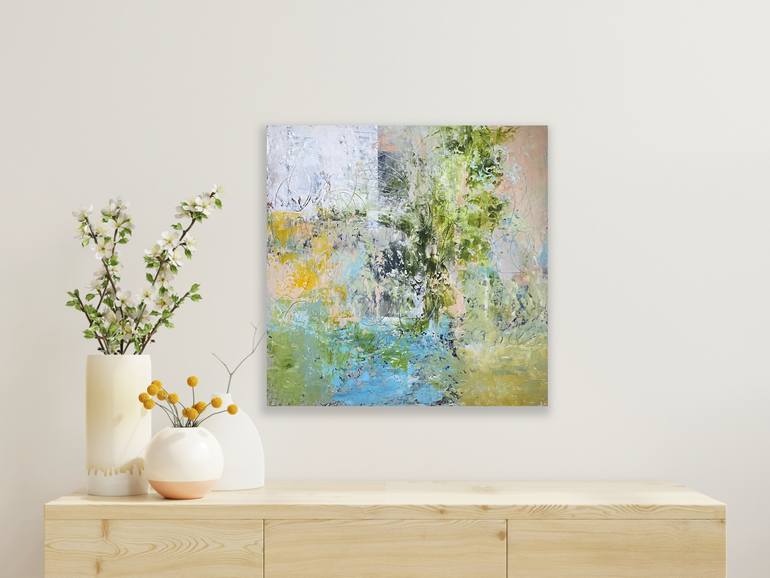 Original Abstract Expressionism Abstract Painting by Alison Mclean