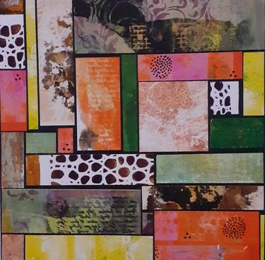 Original Modern Abstract Mixed Media by Alison McLean