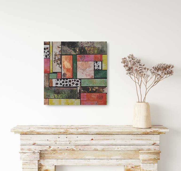 Original Abstract Mixed Media by Alison McLean