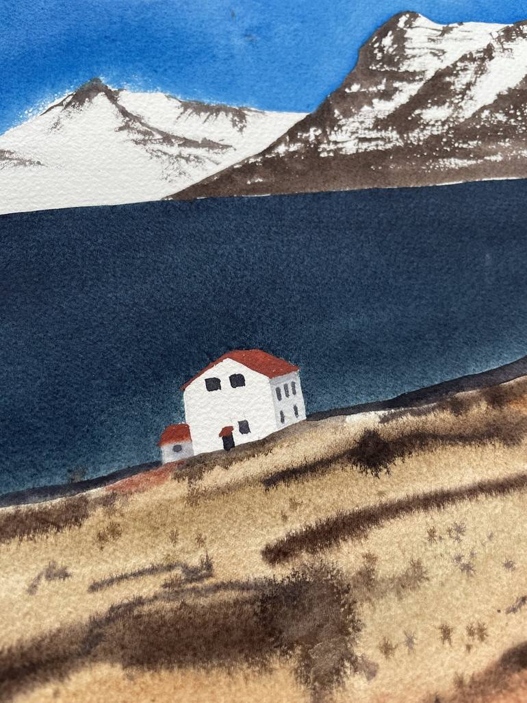 Original Landscape Painting by Sofiia Kulichkova