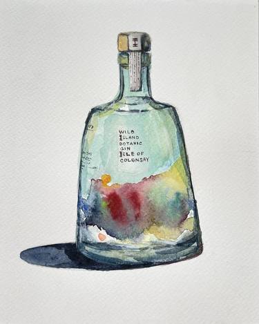 Print of Expressionism Food & Drink Mixed Media by Sofiia Kulichkova