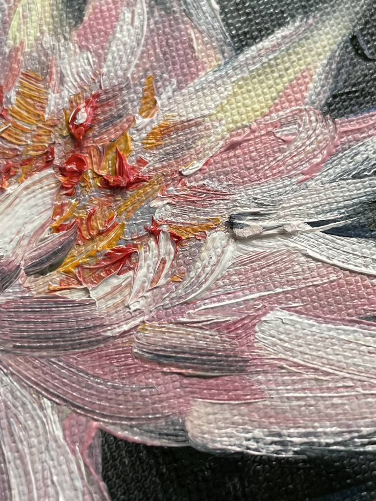 Original Figurative Botanic Painting by Sofiia Kulichkova