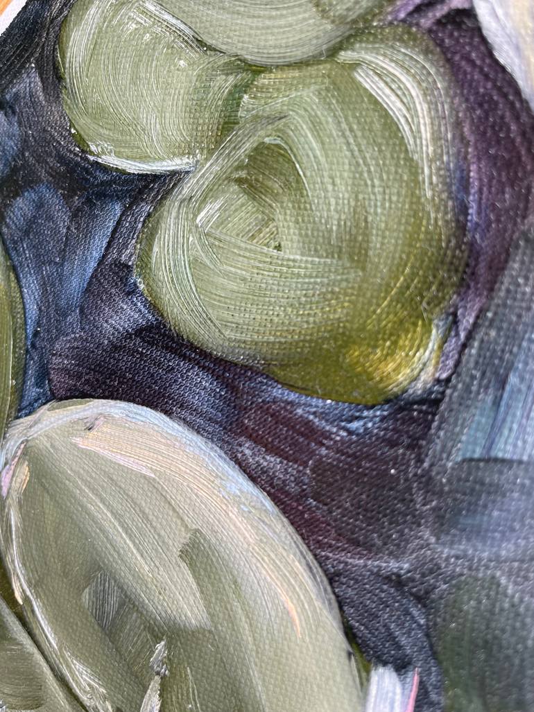 Original Figurative Botanic Painting by Sofiia Kulichkova