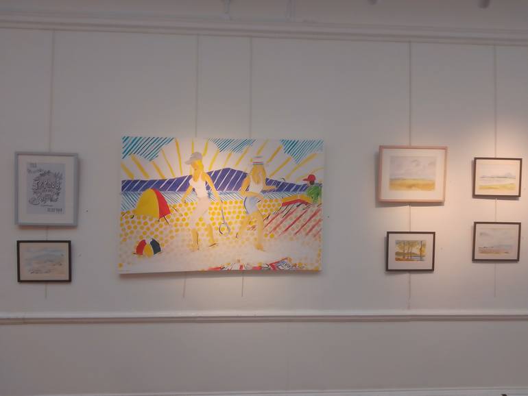 Original Pop Art Women Painting by Jack O'Hara