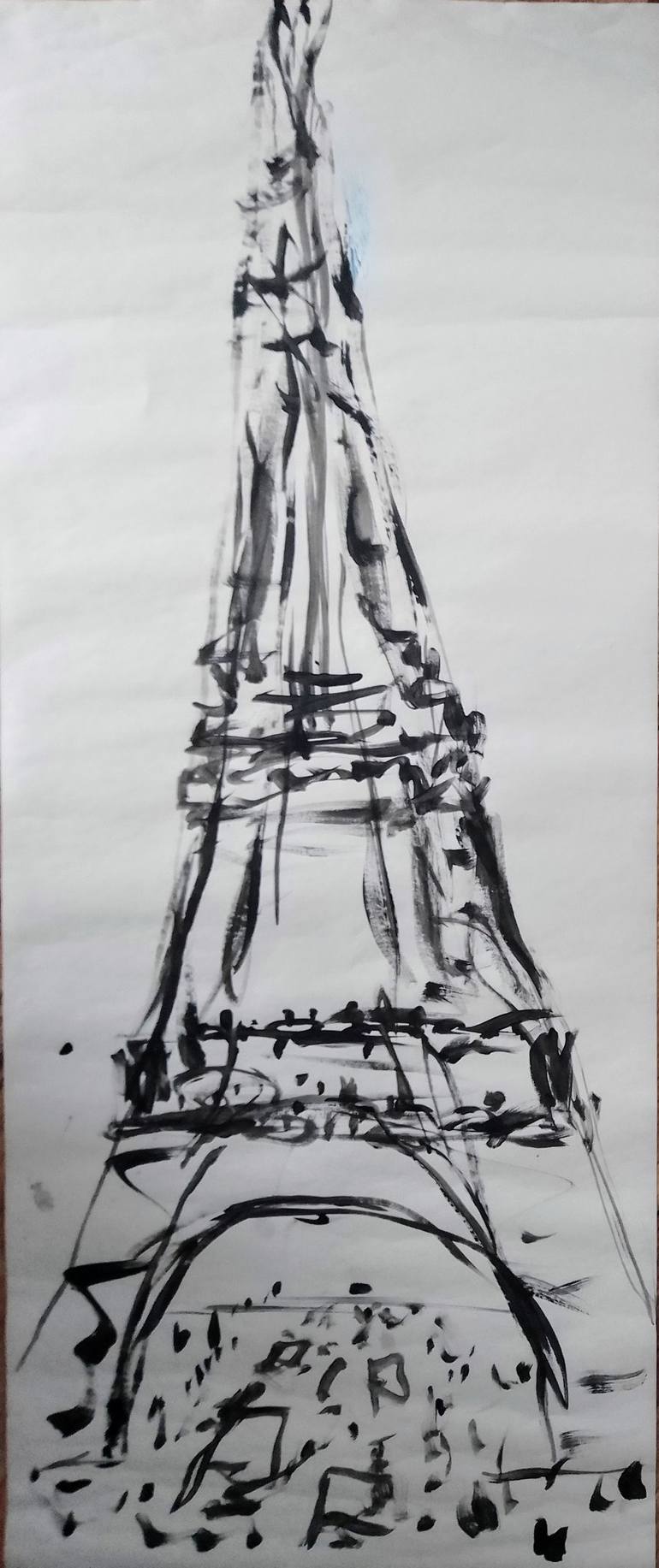 Original Black & White Architecture Paintings by Jack O'Hara
