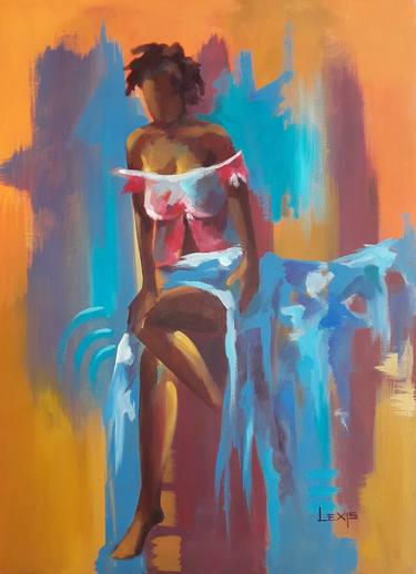 Original Women Paintings by ALEX MENSAH