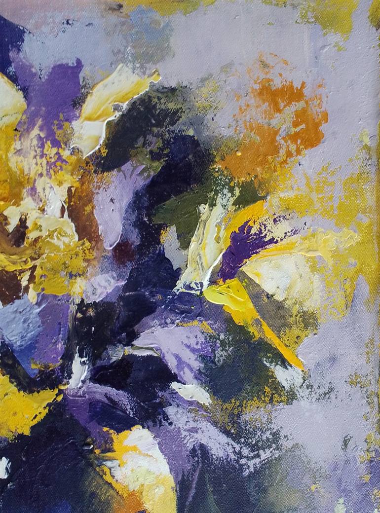 Original Art Deco Nature Painting by Alex Mensah