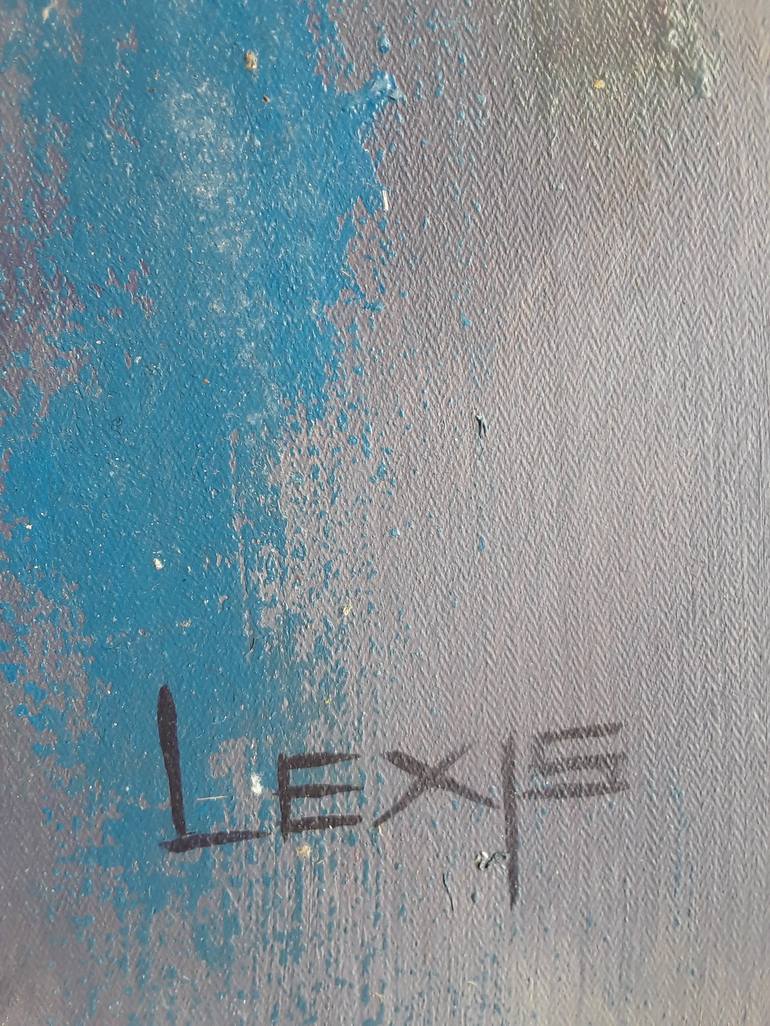 Original Abstract Expressionism Fashion Painting by Alex Mensah