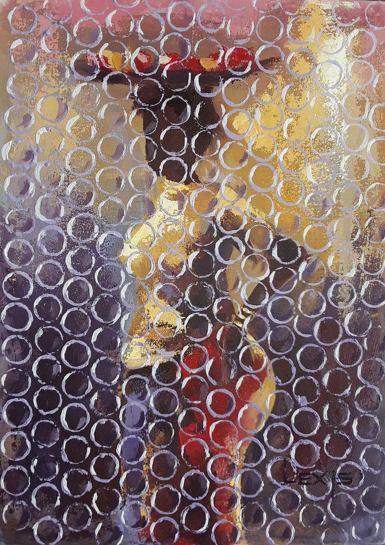 Print of Contemporary Women Paintings by Alex Mensah