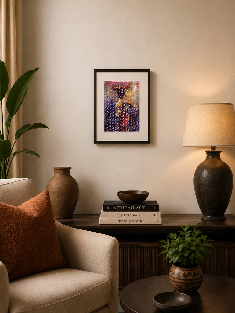 Original Contemporary Women Painting by Alex Mensah