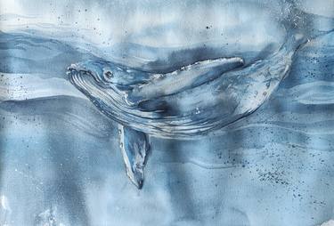 Print of Fish Paintings by Kateryna Pysarenko