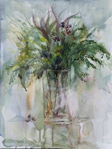 Original Impressionism Floral Paintings by Kateryna Pysarenko
