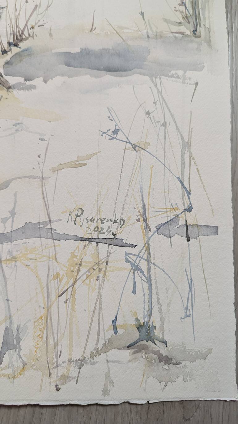 Original Impressionism Nature Painting by Kateryna Pysarenko