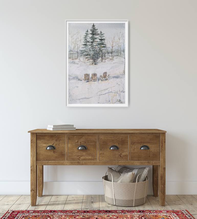 Original Impressionism Nature Painting by Kateryna Pysarenko