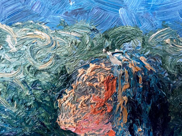 Original Abstract Expressionism Nature Painting by Alena Avramenko