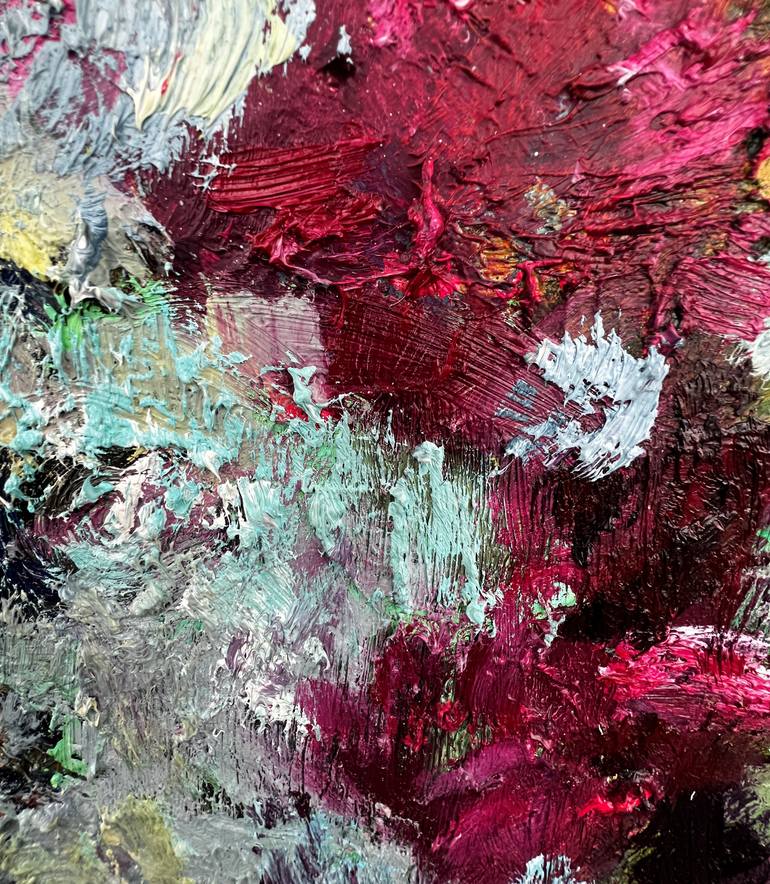 Original Abstract Still Life Painting by Alena Avramenko