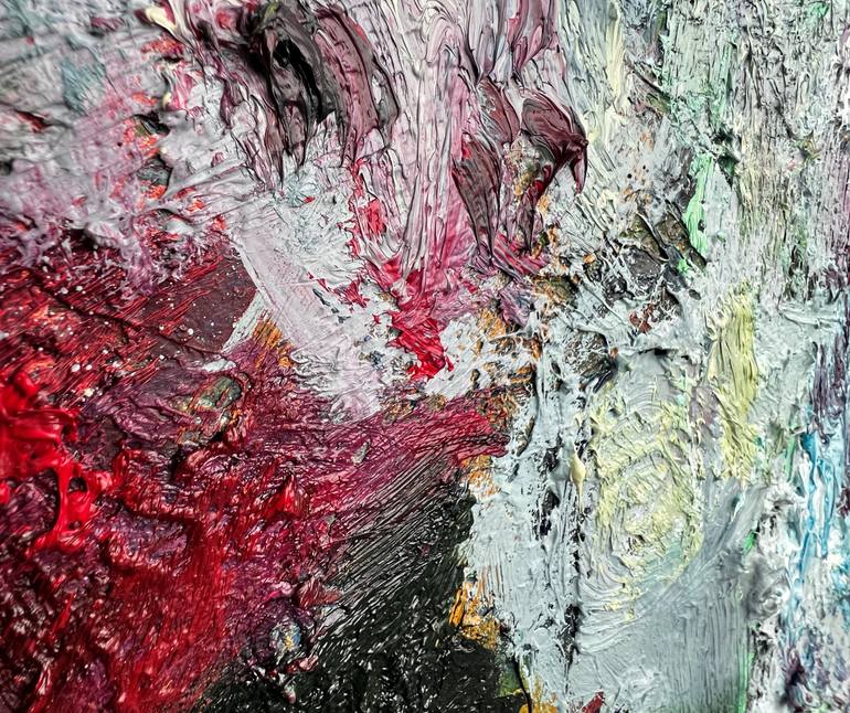 Original Abstract Still Life Painting by Alena Avramenko