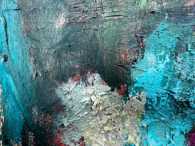 Original Abstract Still Life Painting by Alena Avramenko