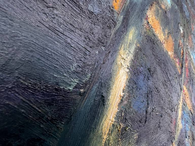 Original Abstract Landscape Painting by Alena Avramenko