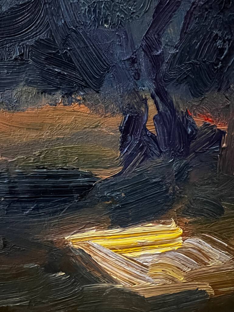 Original Figurative Nature Painting by Alena Avramenko