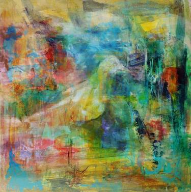 Original Figurative Abstract Mixed Media by Francisco Lopez