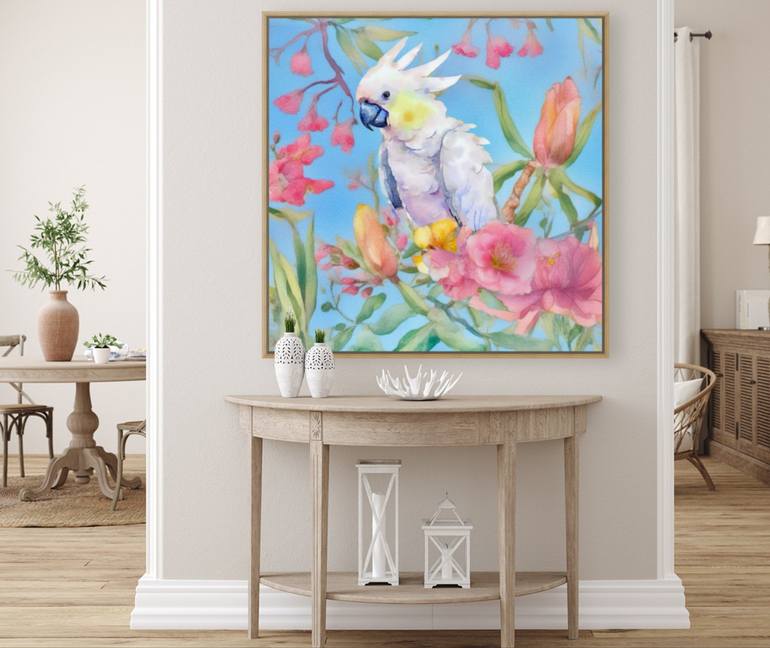 Original Impressionism Animal Painting by Sophie Clima