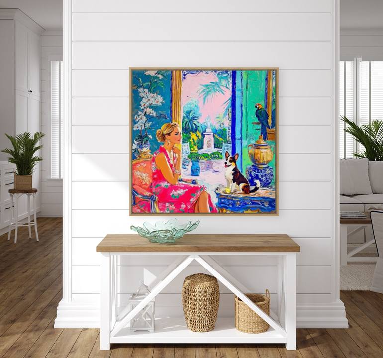 Original Fauvism Home Painting by Sophie Clima