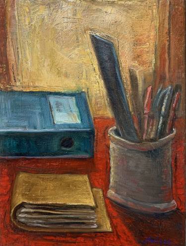 Print of Expressionism Still Life Paintings by Mushtaq Suramyri