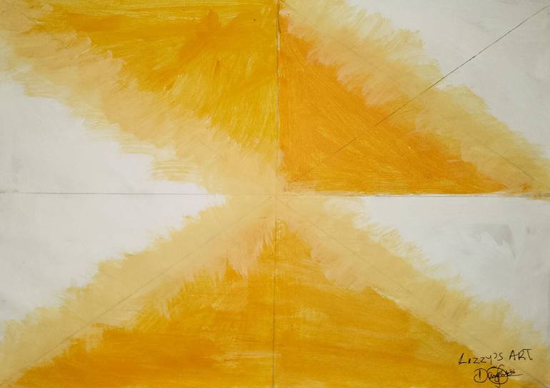 Original Art Deco Abstract Paintings by Elizabeth Azogu