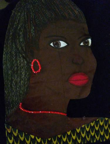 African woman thumb