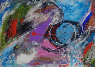 Original Abstract Paintings by Ana - Maria Guta