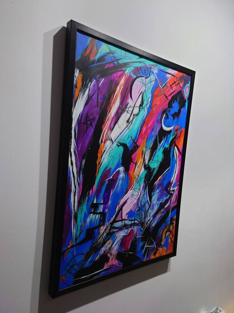 Original Contemporary Abstract Painting by Ana - Maria Guta