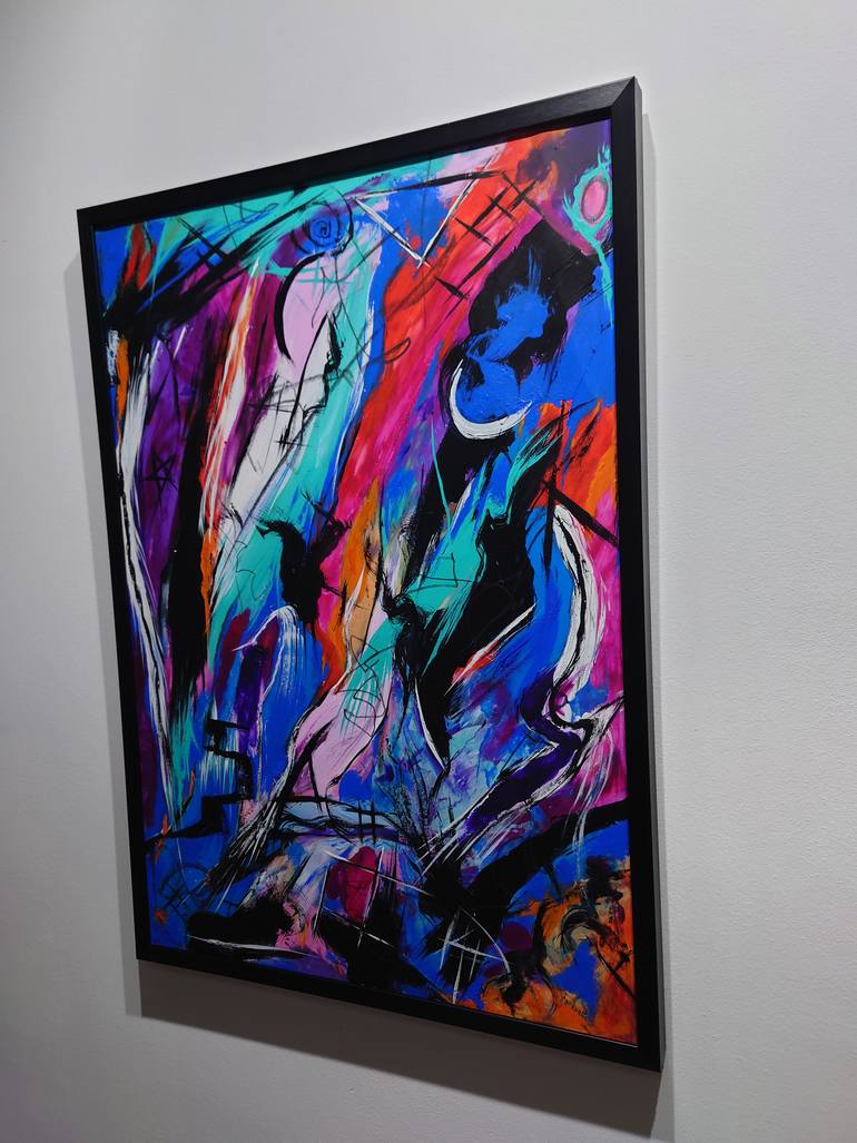 Original Contemporary Abstract Painting by Ana - Maria Guta