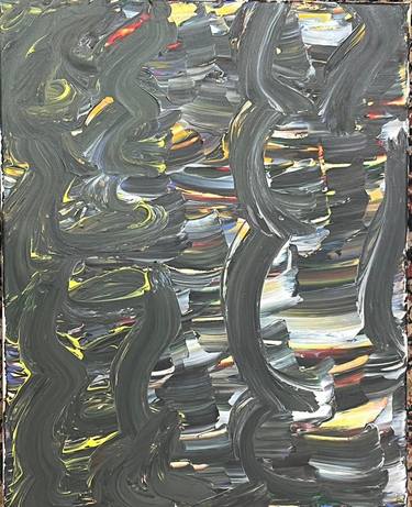 Original Abstract Painting by wefeque al