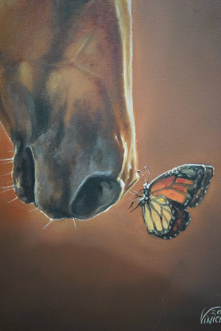 Original Figurative Animal Painting by Vinicus Alves Moura