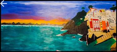 Original Contemporary Seascape Paintings by Renata Orfali