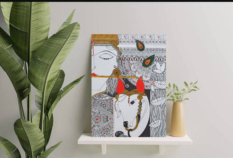 Original Art Deco Other Painting by Hiral Parikh